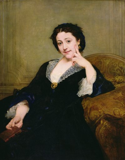 Madeleine Brohant (1833-1900) von der Comédie-Française, 1860 von Paul Baudry